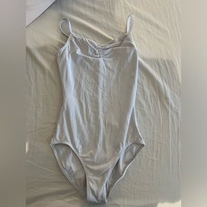 White SoDanca Stephanie Leotard